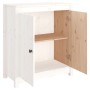 Aparador de madera maciza de pino blanco 70x35x80 cm von , Sideboards - Ref: Foro24-813720, Preis: 106,35 €, Rabatt: %