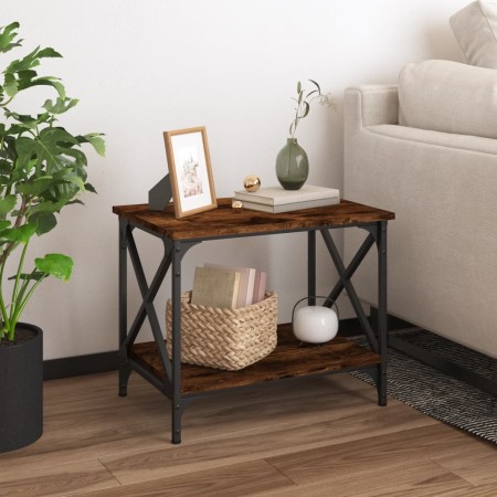 Mesa auxiliar madera contrachapada roble ahumado 55x38x45 cm by , Coffee table - Ref: Foro24-823329, Price: 37,78 €, Discount: %