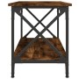 Mesa auxiliar madera contrachapada roble ahumado 55x38x45 cm by , Coffee table - Ref: Foro24-823329, Price: 37,78 €, Discount: %