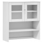 Aparador superior MOLDE madera maciza pino blanco 90x35x100 cm by , Sideboards - Ref: Foro24-350550, Price: 192,17 €, Discoun...