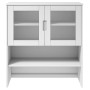 Aparador superior MOLDE madera maciza pino blanco 90x35x100 cm by , Sideboards - Ref: Foro24-350550, Price: 192,17 €, Discoun...