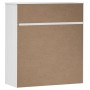 Aparador superior MOLDE madera maciza pino blanco 90x35x100 cm by , Sideboards - Ref: Foro24-350550, Price: 192,17 €, Discoun...