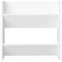 Zapateros de pared 4 uds madera contrachapada blanco 60x18x60cm by , Shoe racks and shoe organizers - Ref: Foro24-806716, Pri...