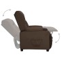Sillón elevable cuero sintético marrón | Foro24.es | Tu tienda online para hogar, jardín y más Foro24.es