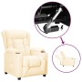 Sillón elevable cuero sintético crema | Foro24.es | Tu tienda online para hogar, jardín y más Foro24.es