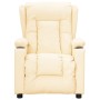 Sillón elevable cuero sintético crema | Foro24.es | Tu tienda online para hogar, jardín y más Foro24.es