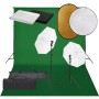 Kit de estudio fotográfico con set de luces, fondo y reflector von , Blitze und Studiobeleuchtung - Ref: Foro24-3094636, Prei...
