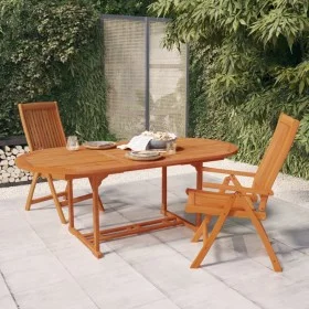 Klappbare Gartenstühle 2 Stück aus massivem Eukalyptusholz von vidaXL, Gartenstühle - Ref: Foro24-316069, Preis: 146,43 €, Ra...