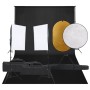 Kit de estudio fotográfico con set de luces, fondo y reflector by , Flashes and studio lighting - Ref: Foro24-3094759, Price:...