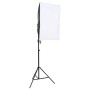 Kit de estudio fotográfico con set de luces, fondo y reflector by , Flashes and studio lighting - Ref: Foro24-3094759, Price:...