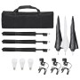 Kit de estudio fotográfico con set de luces, fondo y reflector | Foro24.es | Tu tienda online para hogar, jardín y más Foro24.es