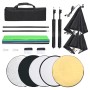 Kit de estudio fotográfico con set de luces, fondo y reflector by , Flashes and studio lighting - Ref: Foro24-3094733, Price:...