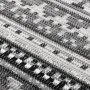 Dark gray flat woven outdoor rug 115x170 cm by vidaXL, Outdoor protectors - Ref: Foro24-317060, Price: 33,81 €, Discount: %
