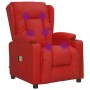 Sillón de masaje eléctrico cuero sintético rojo tinto | Foro24.es | Tu tienda online para hogar, jardín y más Foro24.es