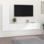 Set de muebles para TV 4 piezas madera contrachapada blanco von , TV-Möbel - Ref: Foro24-3114310, Preis: 178,91 €, Rabatt: %