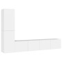 Set de muebles para TV 4 piezas madera contrachapada blanco von , TV-Möbel - Ref: Foro24-3114310, Preis: 178,91 €, Rabatt: %