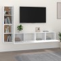 Set de muebles para TV 4 piezas madera contrachapada blanco von , TV-Möbel - Ref: Foro24-3114310, Preis: 178,91 €, Rabatt: %