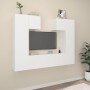 Set de muebles para TV 6 piezas madera contrachapada blanco von , TV-Möbel - Ref: Foro24-3114454, Preis: 239,70 €, Rabatt: %