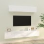 Set de muebles para TV 4 piezas madera contrachapada blanco von , TV-Möbel - Ref: Foro24-3114526, Preis: 177,14 €, Rabatt: %