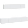 Set de muebles para TV 4 piezas madera contrachapada blanco von , TV-Möbel - Ref: Foro24-3114526, Preis: 177,14 €, Rabatt: %