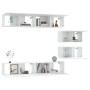 Set de muebles para TV 6 piezas madera contrachapada blanco von , TV-Möbel - Ref: Foro24-3114598, Preis: 279,18 €, Rabatt: %
