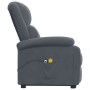 Sillón de masaje elevable terciopelo gris oscuro by , Electric massage chairs - Ref: Foro24-3124837, Price: 284,12 €, Discoun...