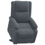 Sillón de masaje elevable terciopelo gris oscuro by , Electric massage chairs - Ref: Foro24-3124837, Price: 284,12 €, Discoun...