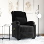 Sillón de masaje elevable terciopelo negro | Foro24.es | Tu tienda online para hogar, jardín y más Foro24.es