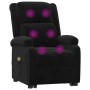 Sillón de masaje elevable terciopelo negro | Foro24.es | Tu tienda online para hogar, jardín y más Foro24.es