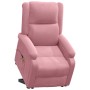 Sillón de masaje elevable terciopelo rosa von , Elektrische Massagesessel - Ref: Foro24-3124840, Preis: 279,70 €, Rabatt: %