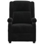Sillón reclinable eléctrico de terciopelo negro by , Armchairs - Ref: Foro24-3098399, Price: 218,14 €, Discount: %