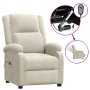 Sillón reclinable eléctrico de terciopelo blanco crema von , Sessel - Ref: Foro24-3098402, Preis: 218,14 €, Rabatt: -5%%