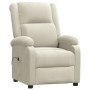 Sillón reclinable eléctrico de terciopelo blanco crema von , Sessel - Ref: Foro24-3098402, Preis: 218,14 €, Rabatt: -5%%