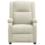 Sillón reclinable eléctrico de terciopelo blanco crema von , Sessel - Ref: Foro24-3098402, Preis: 218,14 €, Rabatt: -5%%