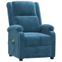 Sillón de masaje eléctrico terciopelo azul de , Sillones de masaje eléctricos - Ref: Foro24-3098414, Precio: 327,47 €, Descue...