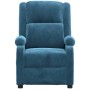 Sillón de masaje eléctrico terciopelo azul de , Sillones de masaje eléctricos - Ref: Foro24-3098414, Precio: 327,47 €, Descue...