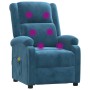 Sillón de masaje eléctrico terciopelo azul de , Sillones de masaje eléctricos - Ref: Foro24-3098414, Precio: 327,47 €, Descue...