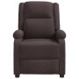 Sillón de masaje de tela marrón oscuro de , Sillones de masaje eléctricos - Ref: Foro24-342431, Precio: 265,06 €, Descuento: %