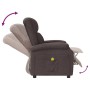 Sillón de masaje de tela marrón oscuro de , Sillones de masaje eléctricos - Ref: Foro24-342431, Precio: 265,06 €, Descuento: %