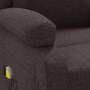 Sillón de masaje de tela marrón oscuro de , Sillones de masaje eléctricos - Ref: Foro24-342431, Precio: 265,06 €, Descuento: %