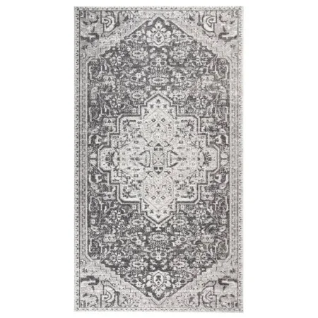 Hellgrauer flachgewebter Outdoor-Teppich 115x170 cm von vidaXL, Outdoor-Protektoren - Ref: Foro24-317052, Preis: 43,33 €, Rab...