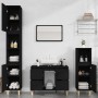 Juego de muebles de baño 3 pzas madera contrachapada negro by , Bathroom furniture - Ref: Foro24-3185598, Price: 202,57 €, Di...