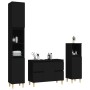Juego de muebles de baño 3 pzas madera contrachapada negro by , Bathroom furniture - Ref: Foro24-3185598, Price: 202,57 €, Di...