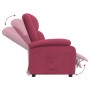 Sillón reclinable de terciopelo rojo tinto by , Armchairs - Ref: Foro24-342404, Price: 184,27 €, Discount: %