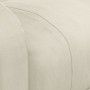 Sillón de masaje de terciopelo blanco crema | Foro24.es | Tu tienda online para hogar, jardín y más Foro24.es