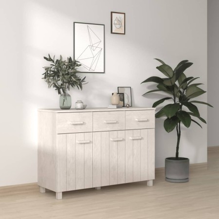 Aparador HAMAR madera maciza de pino blanco 113x40x80 cm | Foro24.es | Tu tienda online para hogar, jardín y más Foro24.es