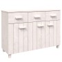 Aparador HAMAR madera maciza de pino blanco 113x40x80 cm | Foro24.es | Tu tienda online para hogar, jardín y más Foro24.es