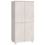 Armario HAMAR madera maciza de pino blanco 89x50x180 cm von , Kleiderschränke - Ref: Foro24-340481, Preis: 261,01 €, Rabatt: %