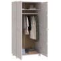 Armario HAMAR madera maciza de pino blanco 89x50x180 cm von , Kleiderschränke - Ref: Foro24-340481, Preis: 261,01 €, Rabatt: %