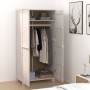 Armario HAMAR madera maciza de pino blanco 89x50x180 cm von , Kleiderschränke - Ref: Foro24-340481, Preis: 261,01 €, Rabatt: %